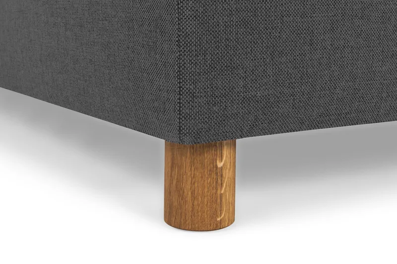 Crazy 5-personers Venstrevendt U-formet Hjørnesofa med Chaiselong i Stof - Mørkegrå - Møbler - Sofaer - Hjørnesofa - Hjørnesofa med chaiselong