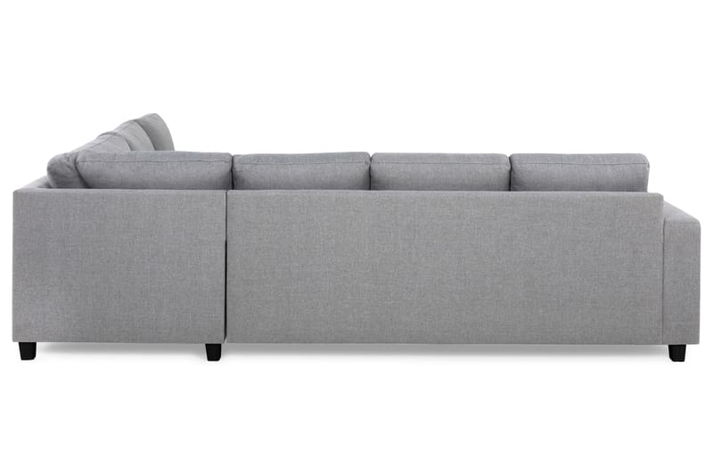 Crazy 5-personers Vendbar L-formet Large Hjørnesofa i Stof - Grå - Møbler - Sofaer - Hjørnesofa
