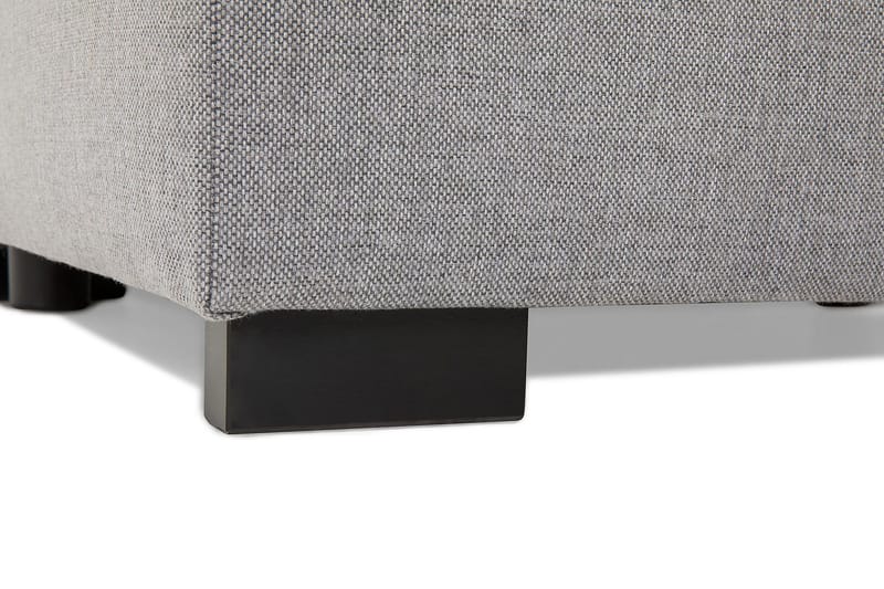 Crazy 5-personers Venstrevendt U-formet Hjørnesofa med Chaiselong i Stof - Grå - Møbler - Sofaer - Hjørnesofa