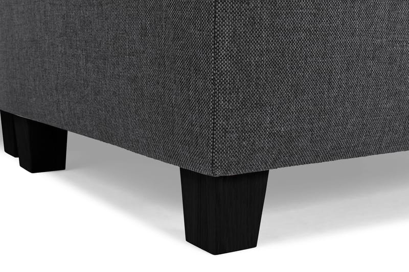 Crazy 5-personers Vendbar L-formet Large Hjørnesofa i Stof - Mørkegrå - Møbler - Sofaer - Hjørnesofa