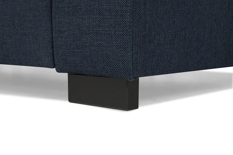 Crazy 5-personers Vendbar L-formet Large Hjørnesofa i Stof - Blå - Møbler - Sofaer - Hjørnesofa