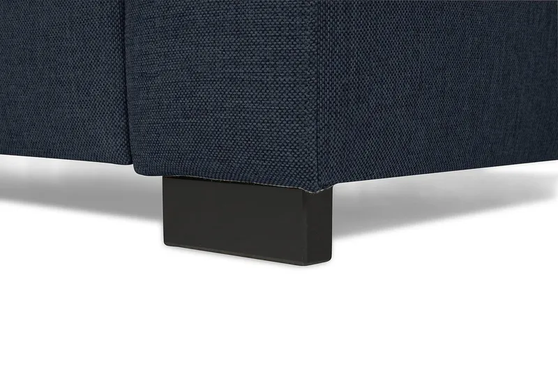 Crazy 6-personers Venstrevendt U-formet X-Large Hjørnesofa med Chaiselong i Stof - Blå - Møbler - Sofaer - Hjørnesofa - Hjørnesofa med chaiselong