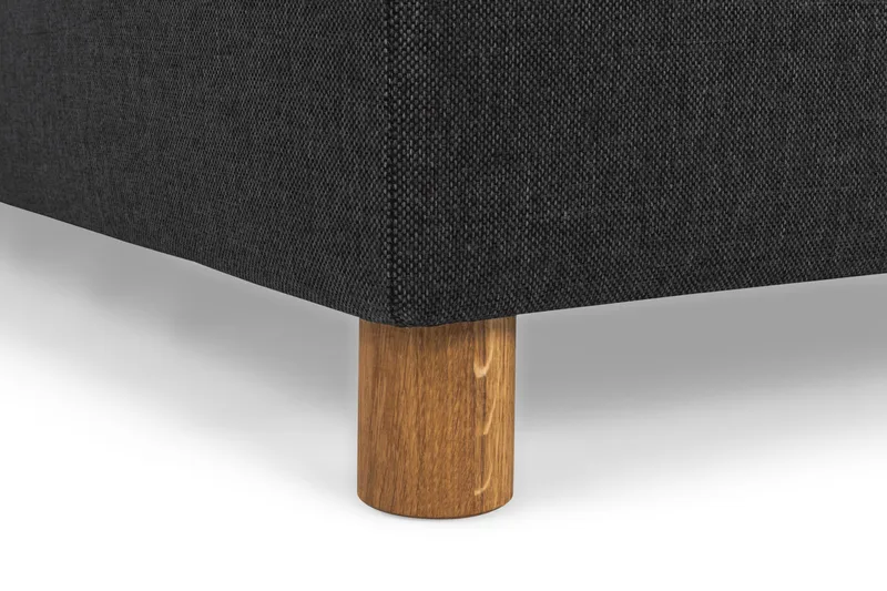 Crazy 6-personers Venstrevendt U-formet X-Large Hjørnesofa med Chaiselong i Stof - Antracit - Møbler - Sofaer - Hjørnesofa - Hjørnesofa med chaiselong