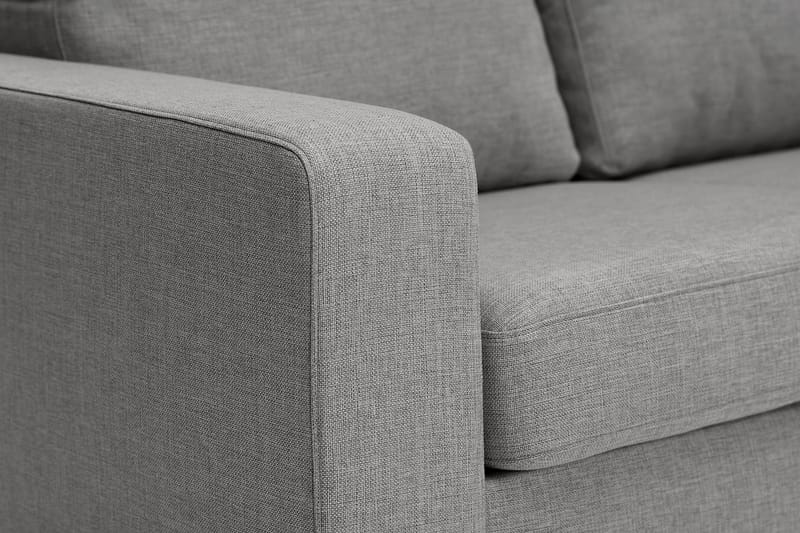 Crazy 6-personers Vendbar L-formet X-Large Hjørnesofa i Stof - Grå - Møbler - Sofaer - Hjørnesofa
