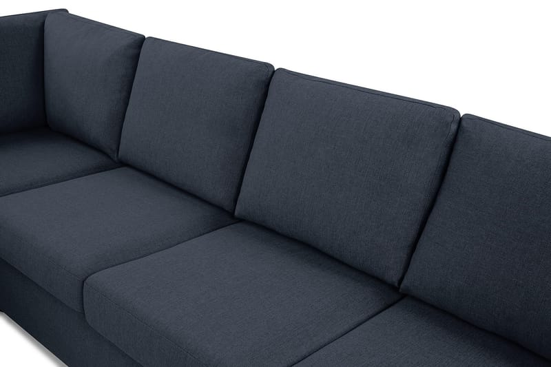 Crazy 6-personers Vendbar L-formet X-Large Hjørnesofa i Stof - Blå - Møbler - Sofaer - Hjørnesofa