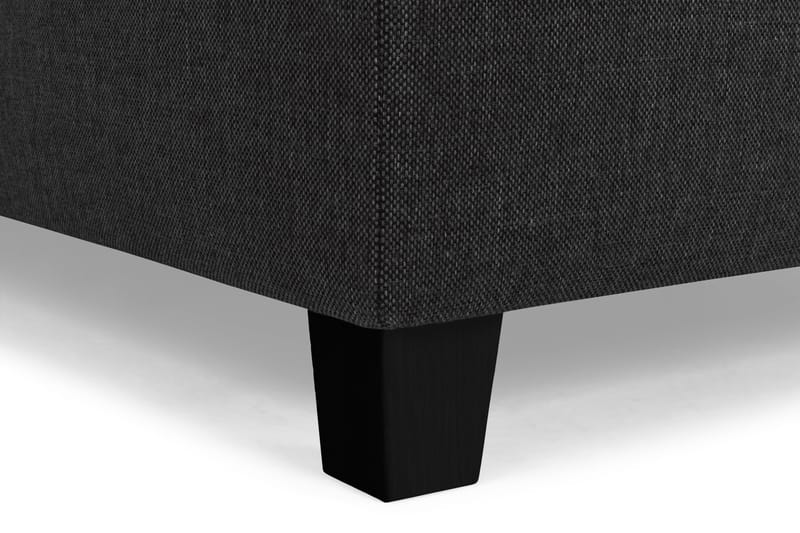 Crazy 6-personers Venstrevendt U-formet X-Large Hjørnesofa med Chaiselong i Stof - Antracit - Møbler - Sofaer - Hjørnesofa - Hjørnesofa med chaiselong