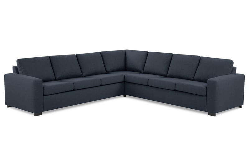 Crazy 6-personers Vendbar L-formet X-Large Hjørnesofa i Stof - Blå - Møbler - Sofaer - Hjørnesofa
