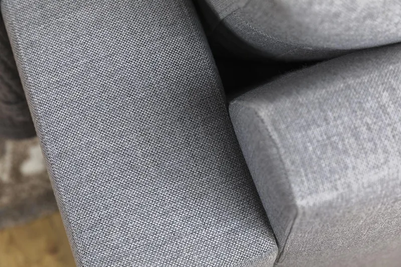 Crazy 6-personers Venstrevendt U-formet X-Large Hjørnesofa med Chaiselong i Stof - Grå - Møbler - Sofaer - Hjørnesofa - Hjørnesofa med chaiselong