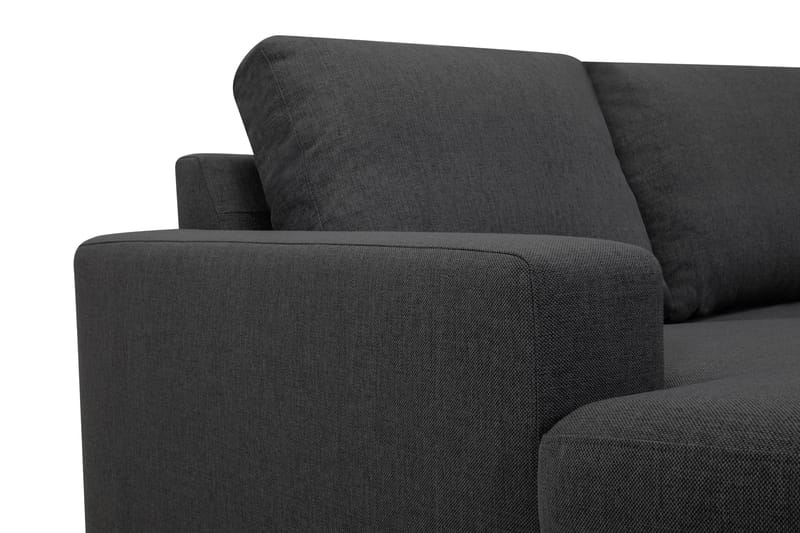 Crazy 6-personers Venstrevendt U-formet X-Large Hjørnesofa med Chaiselong i Stof - Mørkegrå - Møbler - Sofaer - Hjørnesofa - Hjørnesofa med chaiselong