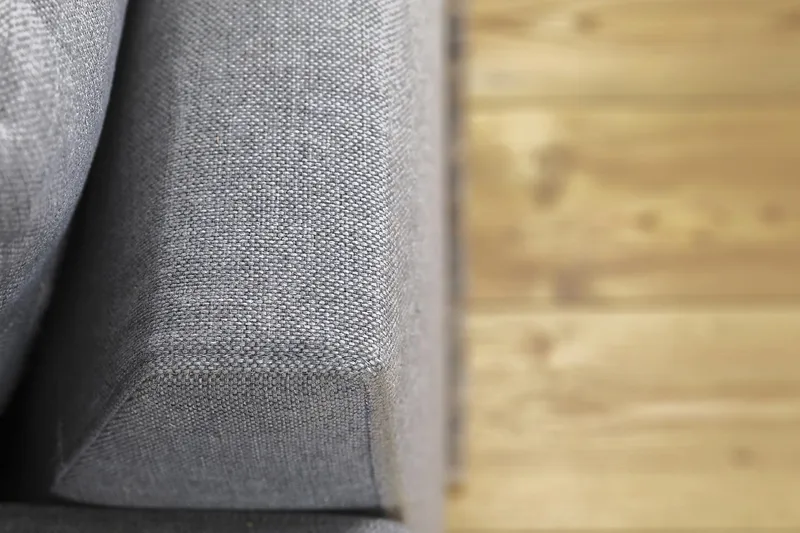 Crazy 6-personers Venstrevendt U-formet Large Hjørnesofa med Chaiselong i Stof - Grå - Møbler - Sofaer - Hjørnesofa - Hjørnesofa med chaiselong