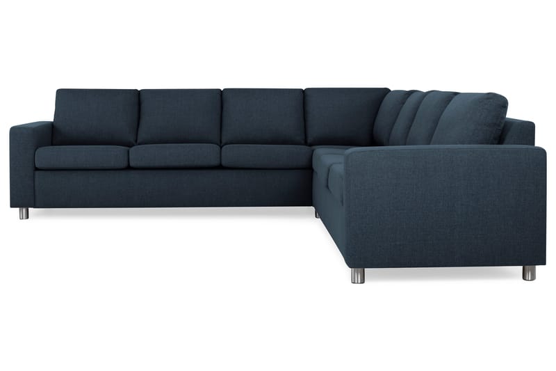 Crazy 6-personers Vendbar L-formet X-Large Hjørnesofa i Stof - Blå - Møbler - Sofaer - Hjørnesofa