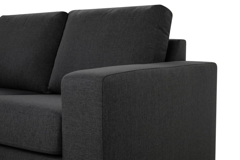 Crazy 6-personers Venstrevendt U-formet X-Large Hjørnesofa med Chaiselong i Stof - Mørkegrå - Møbler - Sofaer - Hjørnesofa - Hjørnesofa med chaiselong