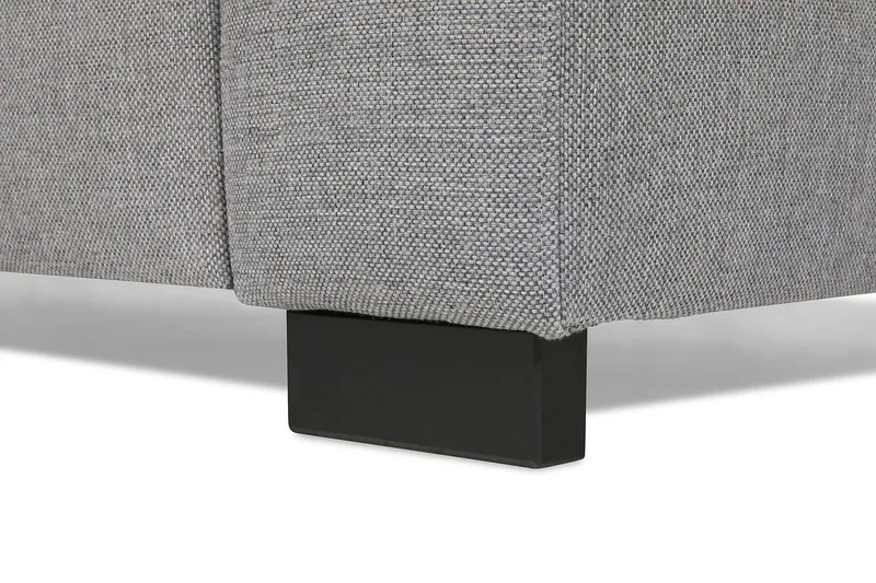 Crazy 6-personers Vendbar L-formet X-Large Hjørnesofa i Stof - Grå - Møbler - Sofaer - Hjørnesofa