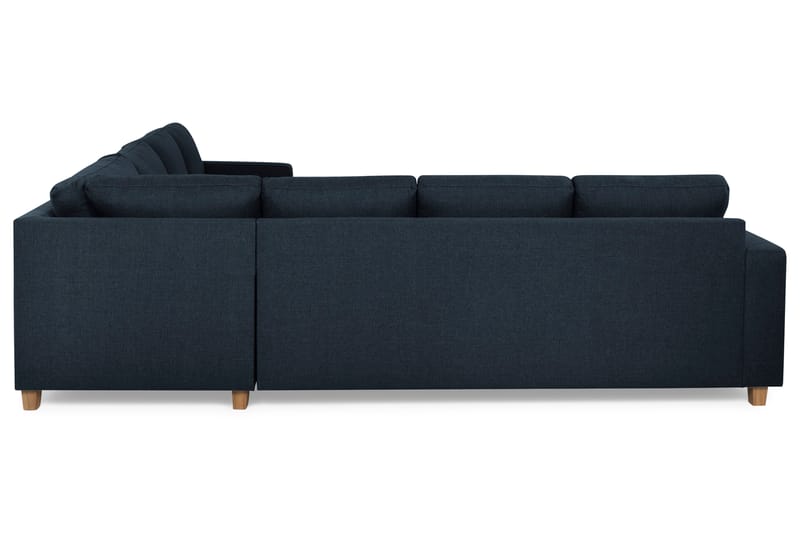 Crazy 6-personers Vendbar L-formet X-Large Hjørnesofa i Stof - Blå - Møbler - Sofaer - Hjørnesofa