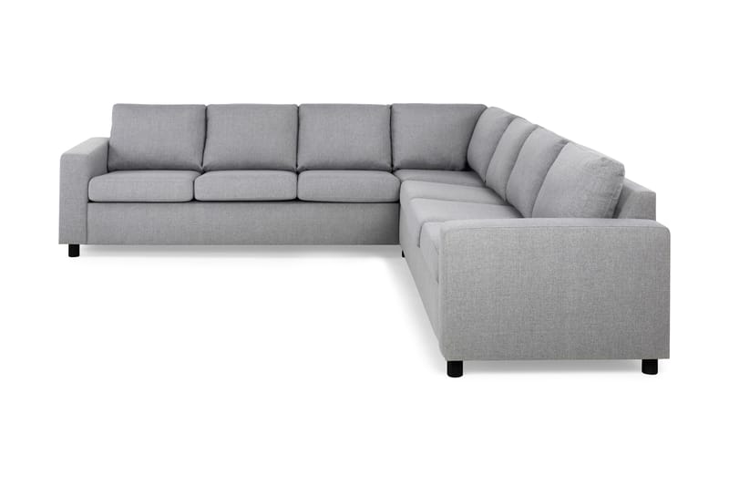 Crazy 6-personers Vendbar L-formet X-Large Hjørnesofa i Stof - Grå - Møbler - Sofaer - Hjørnesofa