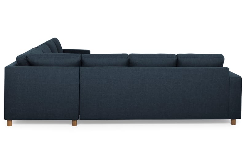 Crazy 6-personers Vendbar L-formet X-Large Hjørnesofa i Stof - Blå - Møbler - Sofaer - Hjørnesofa