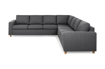 Crazy 6-personers Vendbar L-formet X-Large Hjørnesofa i Stof