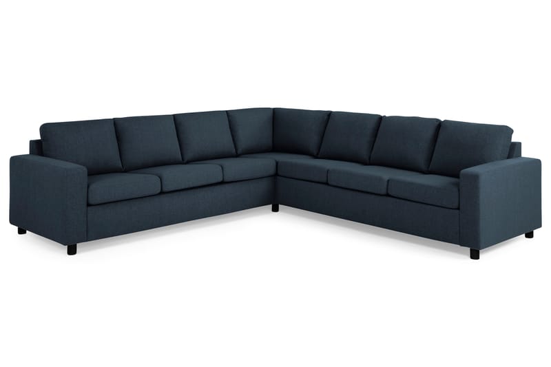 Crazy 6-personers Vendbar L-formet X-Large Hjørnesofa i Stof - Blå - Møbler - Sofaer - Hjørnesofa