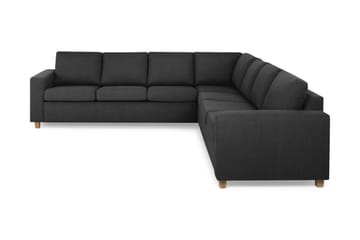Crazy 6-personers Vendbar L-formet X-Large Hjørnesofa i Stof