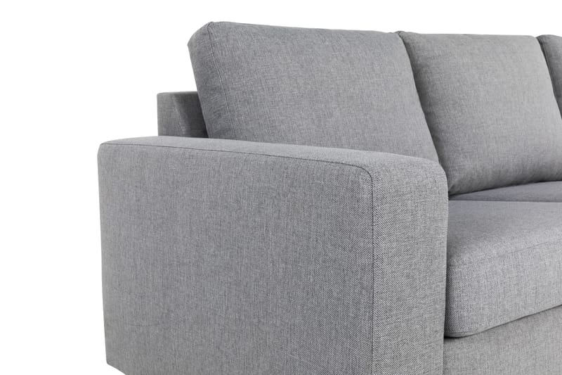 Crazy 6-personers Vendbar L-formet X-Large Hjørnesofa i Stof - Grå - Møbler - Sofaer - Hjørnesofa
