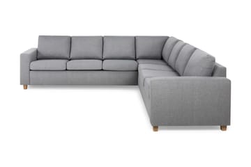 Crazy 6-personers Vendbar L-formet X-Large Hjørnesofa i Stof