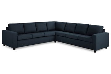Crazy 6-personers Vendbar L-formet X-Large Hjørnesofa i Stof - Blå - Møbler - Sofaer - Hjørnesofa