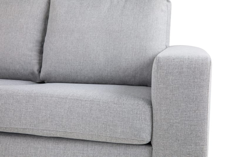 Crazy 6-personers Venstrevendt U-formet X-Large Hjørnesofa med Chaiselong i Stof - Grå - Møbler - Sofaer - Hjørnesofa - Hjørnesofa med chaiselong