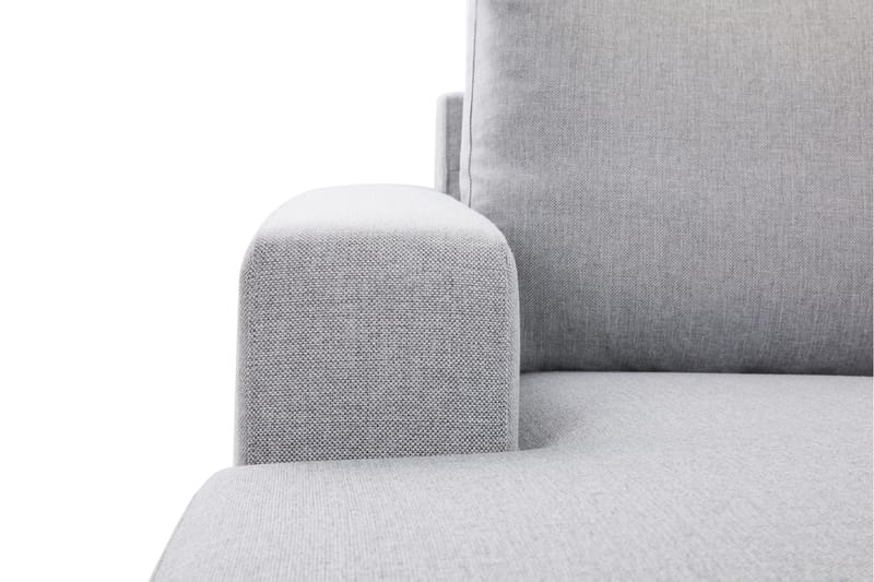 Crazy 6-personers Venstrevendt U-formet X-Large Hjørnesofa med Chaiselong i Stof - Grå - Møbler - Sofaer - Hjørnesofa - Hjørnesofa med chaiselong
