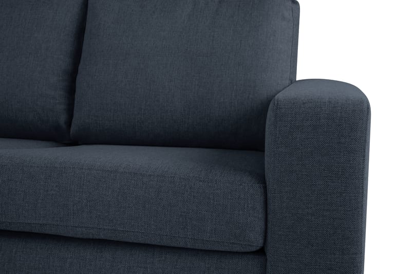 Crazy 6-personers Venstrevendt U-formet X-Large Hjørnesofa med Chaiselong i Stof - Blå - Møbler - Sofaer - Hjørnesofa - Hjørnesofa med chaiselong