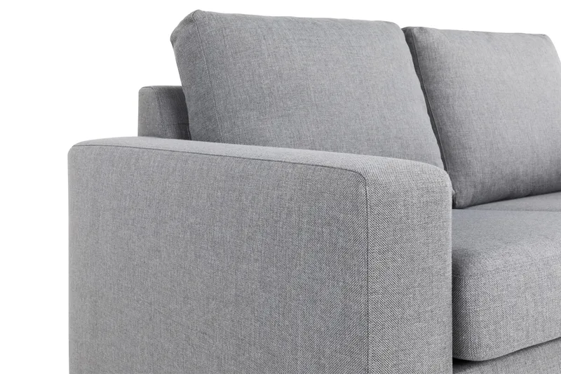 Crazy 6-personers Vendbar L-formet X-Large Hjørnesofa i Stof - Grå - Møbler - Sofaer - Hjørnesofa