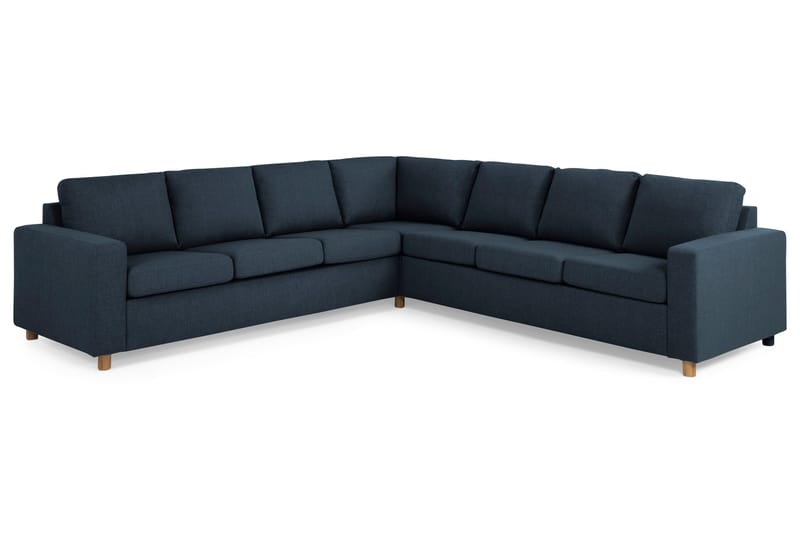 Crazy 6-personers Vendbar L-formet X-Large Hjørnesofa i Stof - Blå - Møbler - Sofaer - Hjørnesofa