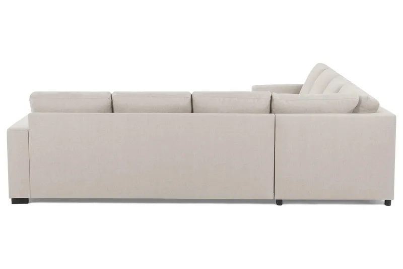 Crazy 6-personers Vendbar L-formet X-Large Hjørnesofa i Stof - Beige - Møbler - Sofaer - Hjørnesofa