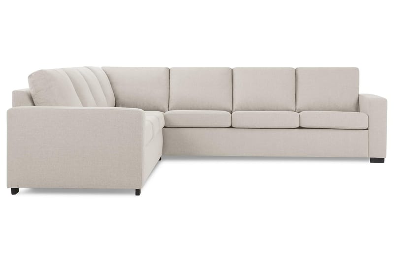 Crazy 6-personers Vendbar L-formet X-Large Hjørnesofa i Stof - Beige - Møbler - Sofaer - Hjørnesofa