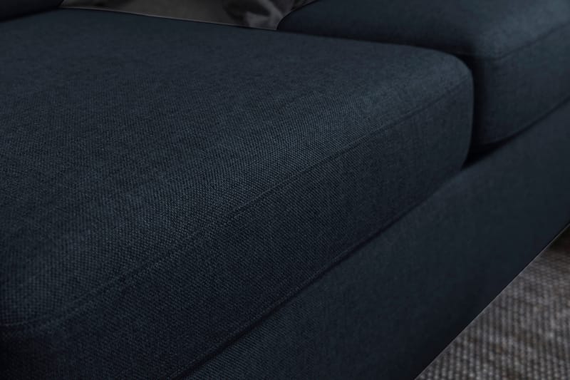 Crazy 6-personers Vendbar L-formet X-Large Hjørnesofa i Stof - Blå - Møbler - Sofaer - Hjørnesofa