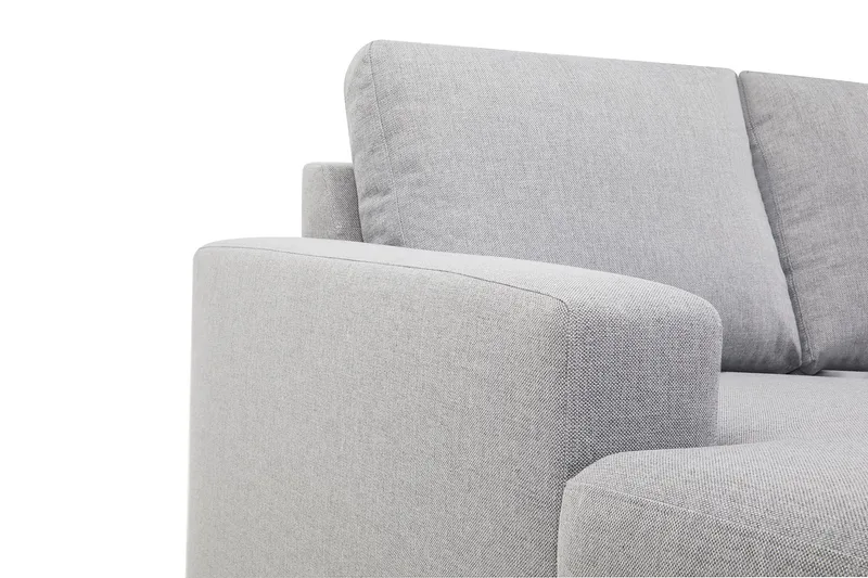 Crazy 6-personers Venstrevendt U-formet Large Hjørnesofa med Chaiselong i Stof - Grå - Møbler - Sofaer - Hjørnesofa - Hjørnesofa med chaiselong