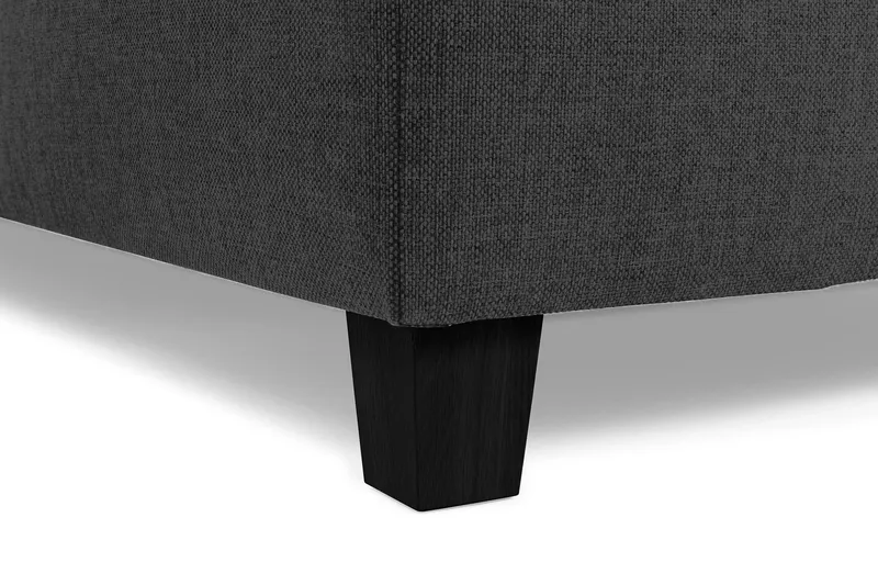 Crazy 6-personers Venstrevendt U-formet X-Large Hjørnesofa med Chaiselong i Stof - Mørkegrå - Møbler - Sofaer - Hjørnesofa - Hjørnesofa med chaiselong