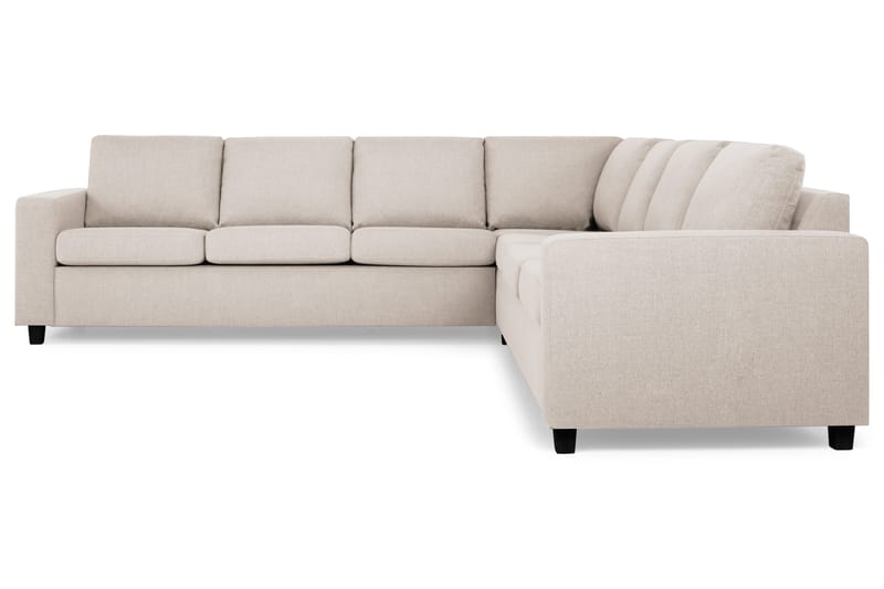 Crazy 6-personers Vendbar L-formet X-Large Hjørnesofa i Stof - Beige - Møbler - Sofaer - Hjørnesofa