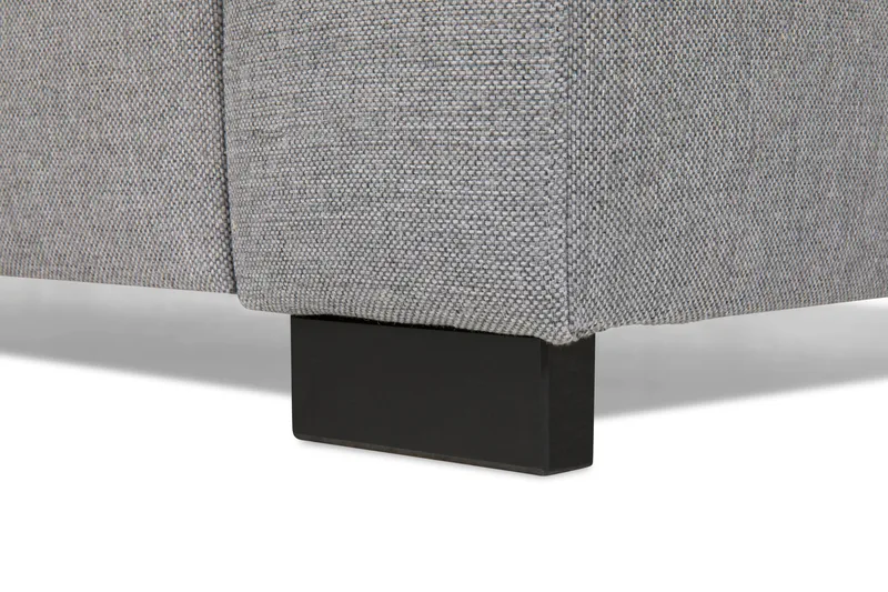 Crazy 6-personers Vendbar L-formet X-Large Hjørnesofa i Stof - Grå - Møbler - Sofaer - Hjørnesofa