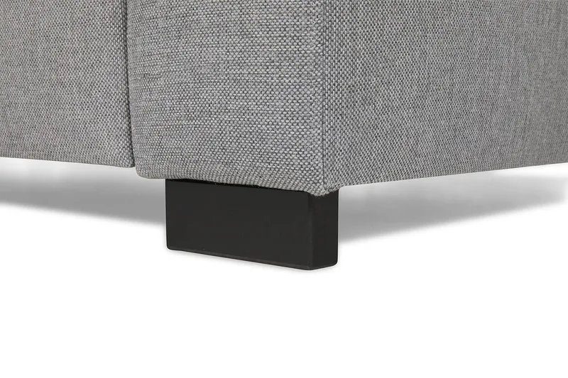 Crazy 6-personers Venstrevendt U-formet X-Large Hjørnesofa med Chaiselong i Stof - Grå - Møbler - Sofaer - Hjørnesofa - Hjørnesofa med chaiselong