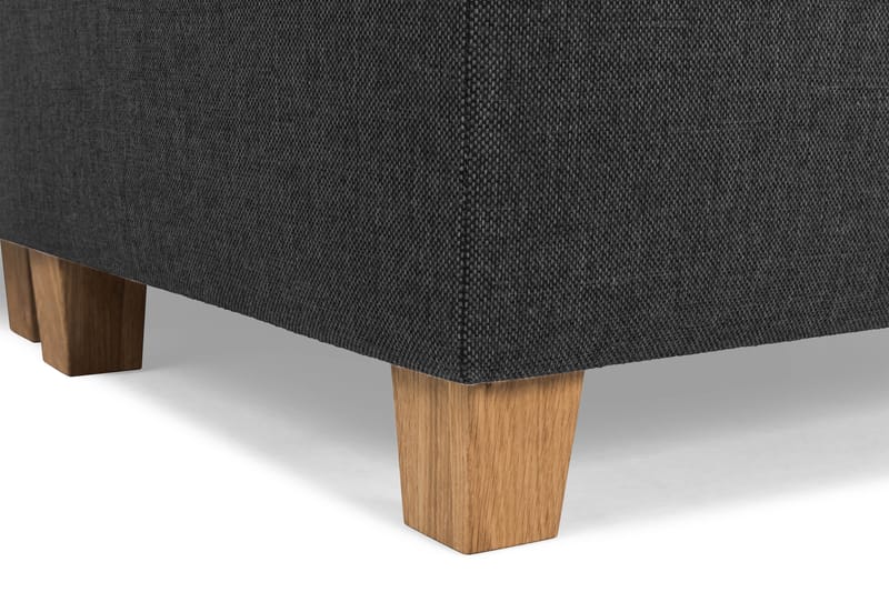 Crazy 6-personers Vendbar L-formet X-Large Hjørnesofa i Stof - Antracit - Møbler - Sofaer - Hjørnesofa