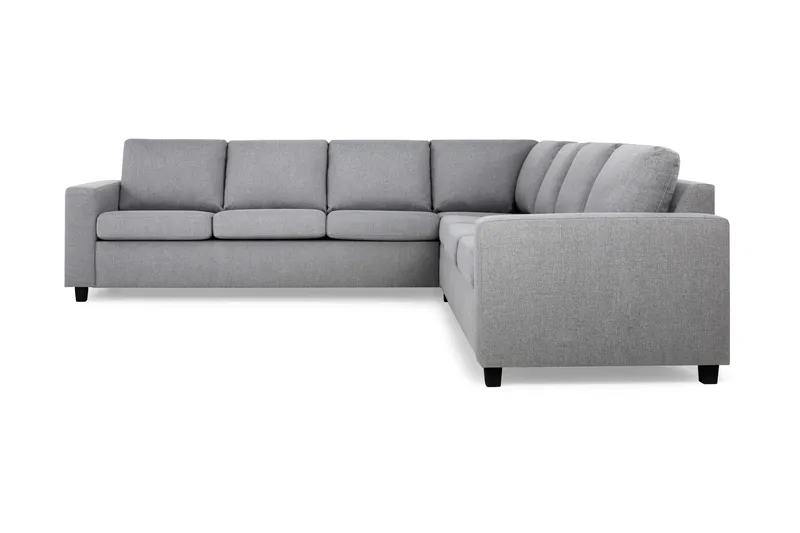 Crazy 6-personers Vendbar L-formet X-Large Hjørnesofa i Stof - Grå - Møbler - Sofaer - Hjørnesofa