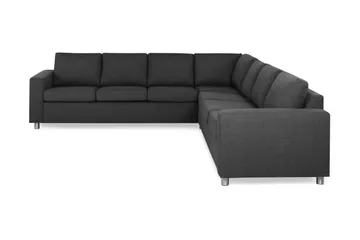 Crazy 6-personers Vendbar L-formet X-Large Hjørnesofa i Stof