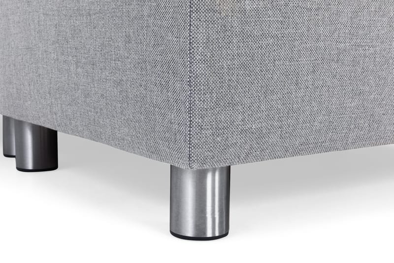 Crazy 6-personers Venstrevendt U-formet Large Hjørnesofa med Chaiselong i Stof - Grå - Møbler - Sofaer - Hjørnesofa - Hjørnesofa med chaiselong