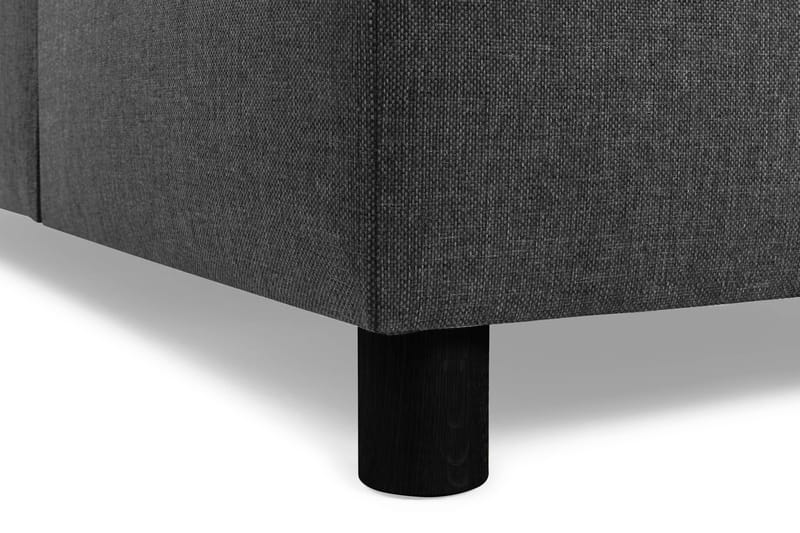 Crazy 6-personers Vendbar L-formet X-Large Hjørnesofa i Stof - Antracit - Møbler - Sofaer - Hjørnesofa