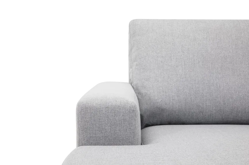 Crazy 6-personers Venstrevendt U-formet Large Hjørnesofa med Chaiselong i Stof - Grå - Møbler - Sofaer - Hjørnesofa - Hjørnesofa med chaiselong