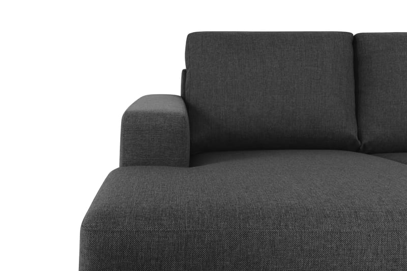 Crazy 6-personers Venstrevendt U-formet Large Hjørnesofa med Chaiselong i Stof - Antracit - Møbler - Sofaer - Hjørnesofa - Hjørnesofa med chaiselong