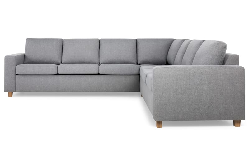 Crazy 6-personers Vendbar L-formet X-Large Hjørnesofa i Stof - Grå - Møbler - Sofaer - Hjørnesofa