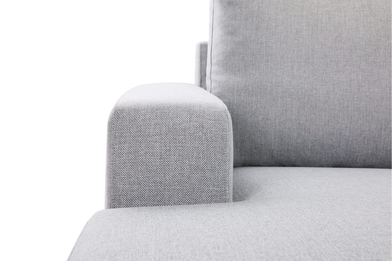 Crazy 6-personers Venstrevendt U-formet X-Large Hjørnesofa med Chaiselong i Stof - Grå - Møbler - Sofaer - Hjørnesofa - Hjørnesofa med chaiselong