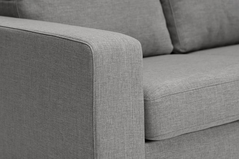 Crazy 6-personers Vendbar L-formet X-Large Hjørnesofa i Stof - Grå - Møbler - Sofaer - Hjørnesofa