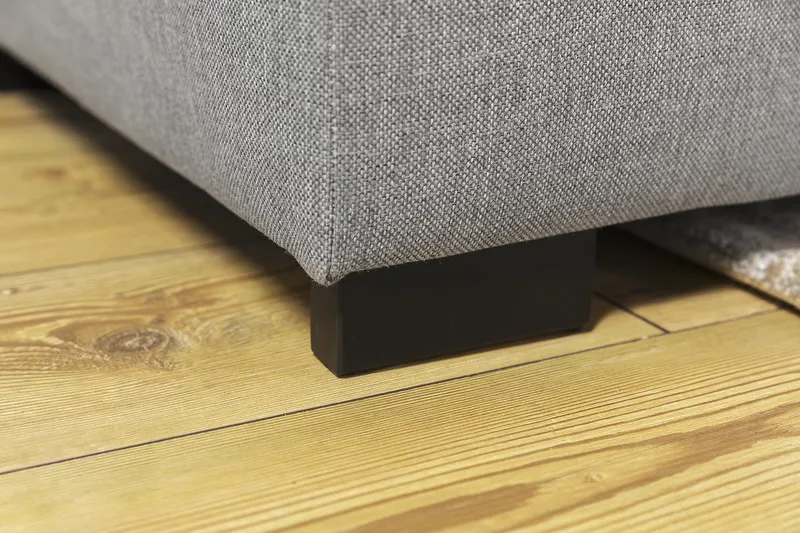 Crazy 6-personers Venstrevendt U-formet X-Large Hjørnesofa med Chaiselong i Stof - Grå - Møbler - Sofaer - Hjørnesofa - Hjørnesofa med chaiselong